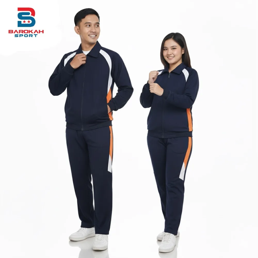 Setelan olahraga pria sport seragam olahraga setelan jaket celana olahraga jaket sport outdoor setelan trening setelan training setelan senam running gym fitness windbreaker windproof set pakaian olahraga